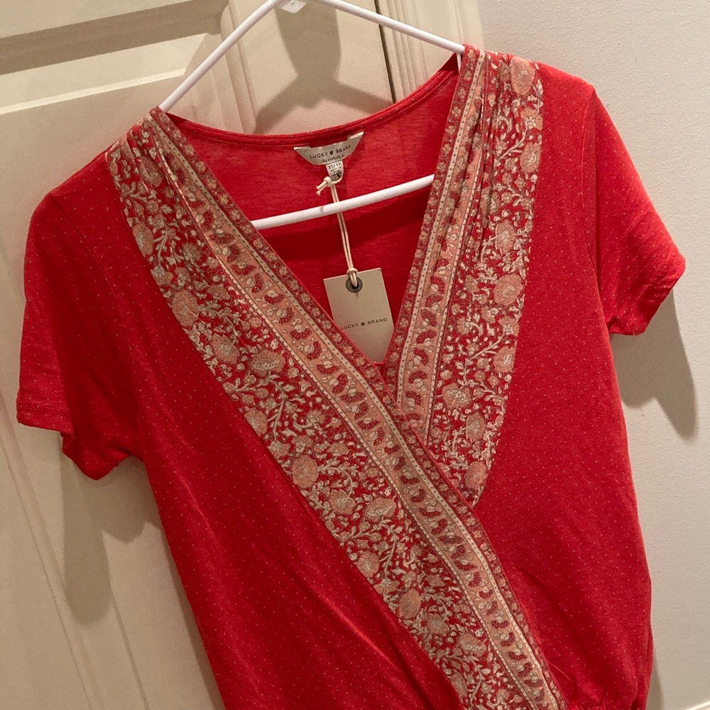 Lucky Brand v-neck top